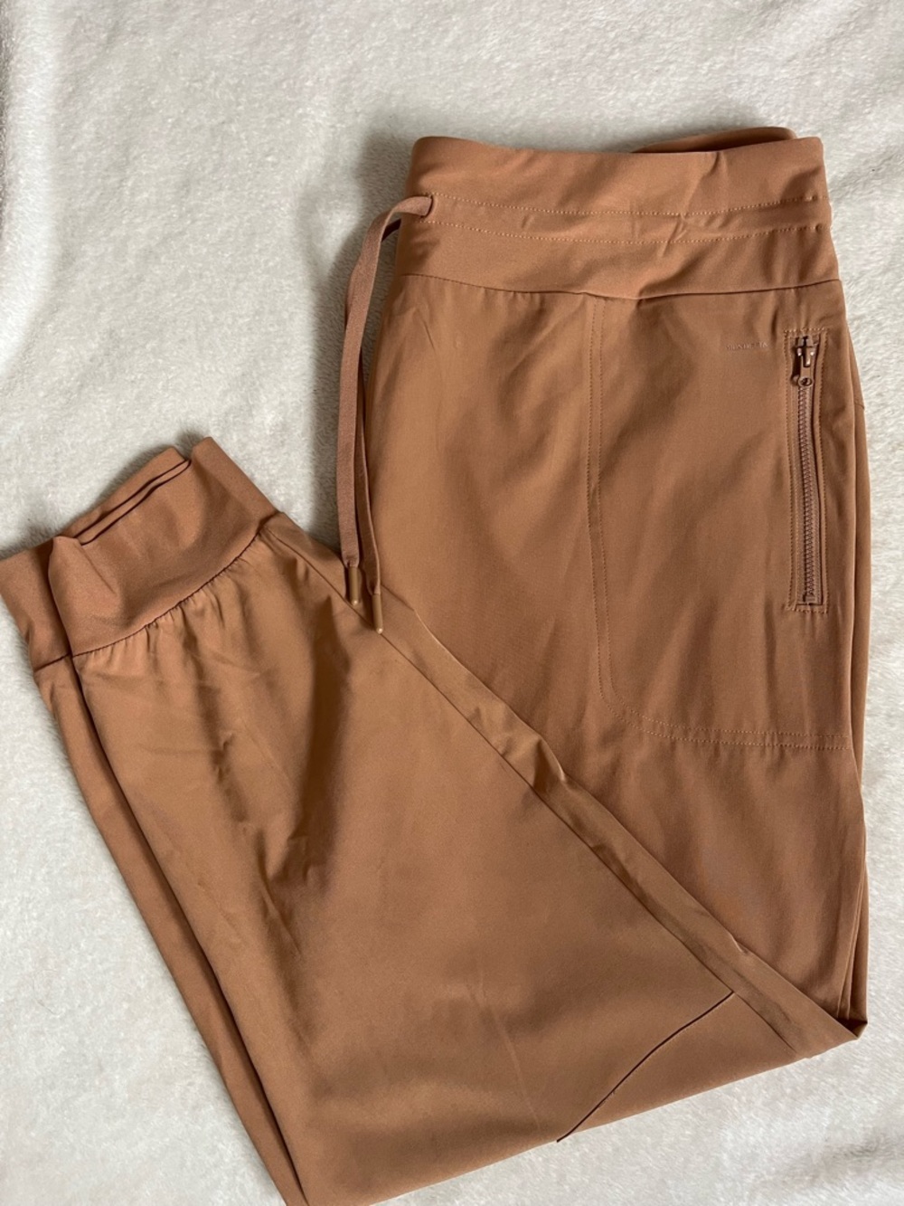 Mondetta Tan Women’s XXL Drawstring Tapered Joggers